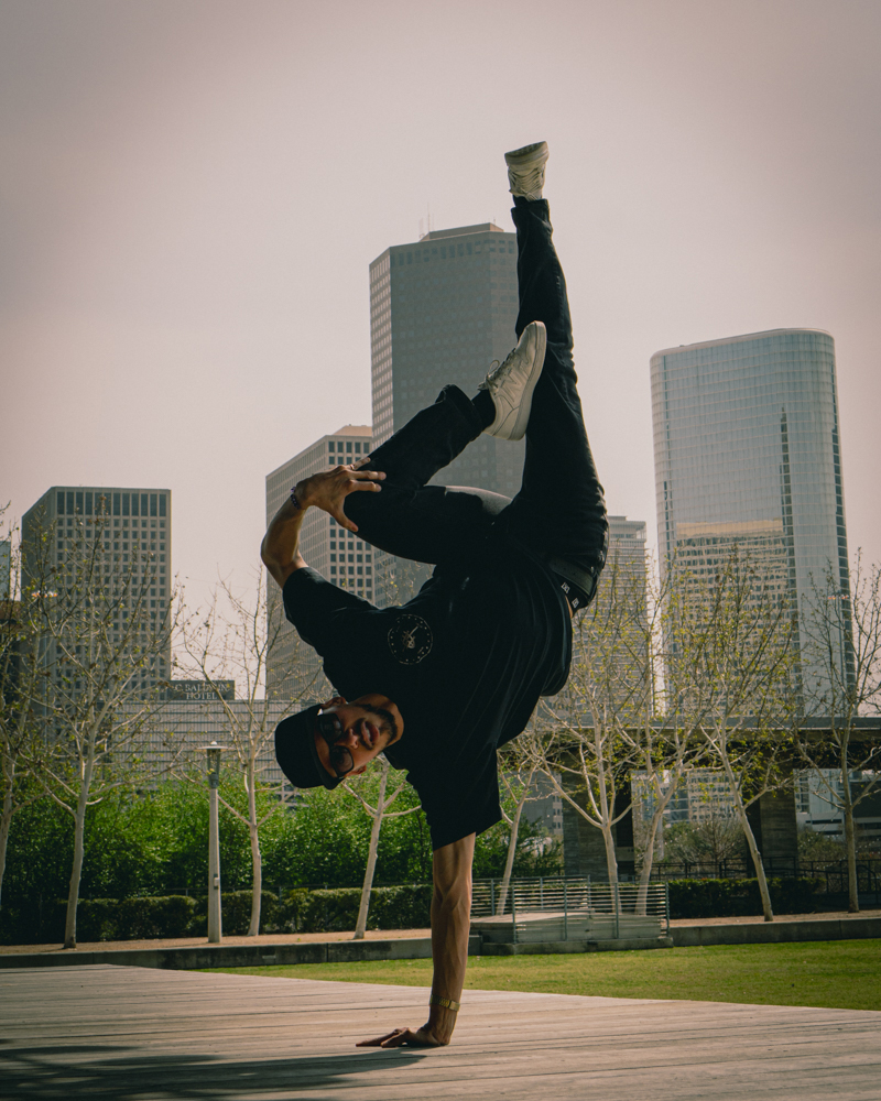 Tech Styles International Houston Downtown Bboy Tranquil Freeze