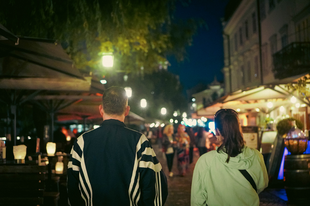 Dom & Ammo (Father & daughter) roaming Ljubljana