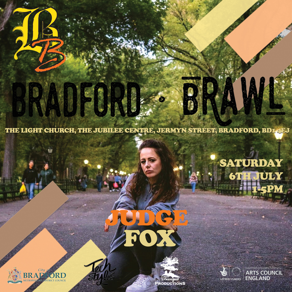 Bradford Brawl 2024 judge Bgirl Fox