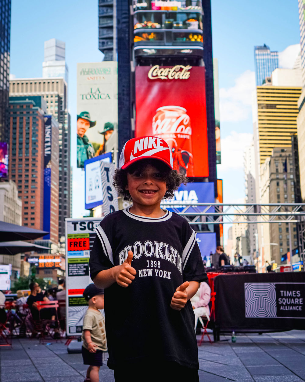 Elijah in Times Square, New York