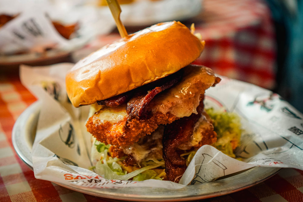 Incredible burger in New York