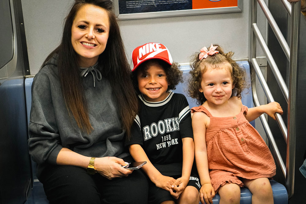 Fox, Elijah & Ruby on the subway